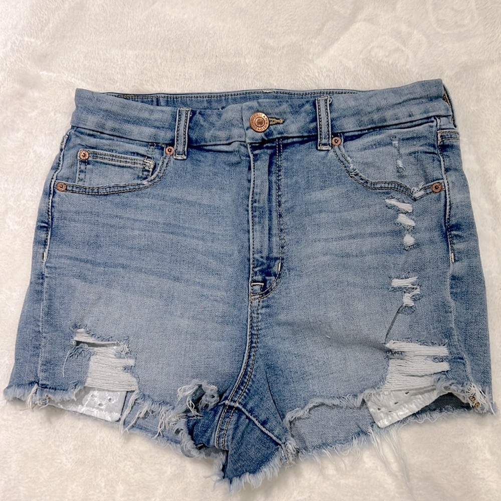 American Eagle Curvy High Rise Shortie Size 10